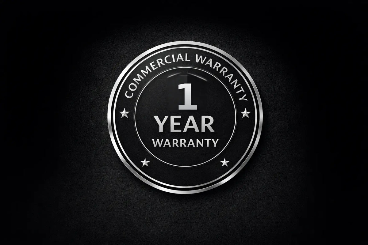 Commercial Warranty – 1 Year